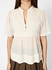 Pomandere Cotton Voile Shirt Milk