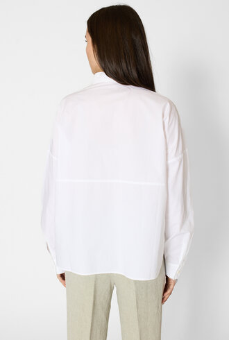 Pomandere Poplin Shirt Optical White