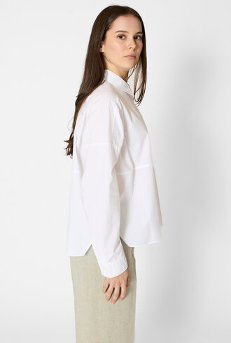 Pomandere Poplin Shirt Optical White