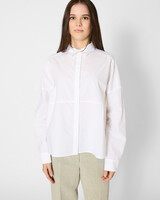 Pomandere Poplin Shirt Optical White