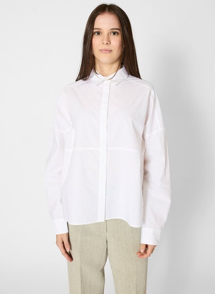 Pomandere Poplin Shirt Optical White