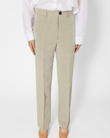 Pomandere Viscose- Linen Pants Olive