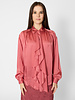 Ulla Johnson Gesture Silk Blouse Rosewood