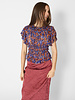 Ulla Johnson Athene Silk Top Violet
