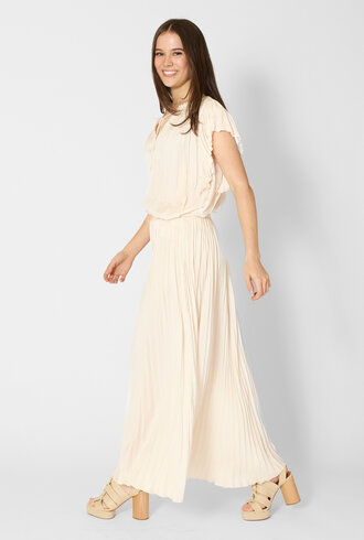 Ulla Johnson Agosta Flutter Sleeves Top Cowrie