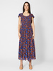 Ulla Johnson Calliope Silk Midi Dress Violet