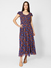 Ulla Johnson Calliope Silk Midi Dress Violet
