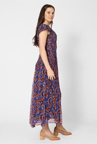 Ulla Johnson Calliope Silk Midi Dress Violet