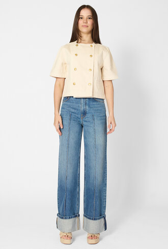Ulla Johnson The Serge DB jacket Cowrie