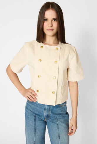 Ulla Johnson The Serge DB jacket Cowrie
