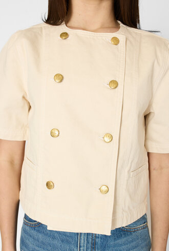 Ulla Johnson The Serge DB jacket Cowrie