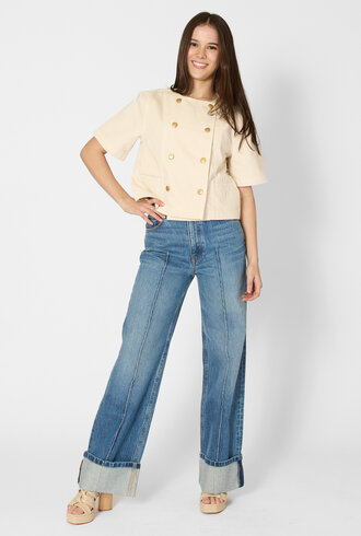 Ulla Johnson The Serge DB jacket Cowrie