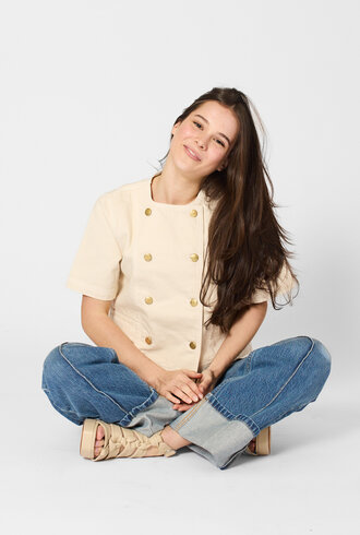 Ulla Johnson The Serge DB jacket Cowrie