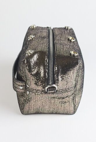 Jerome Dreyfuss Lucky Case Goatskin Champagne