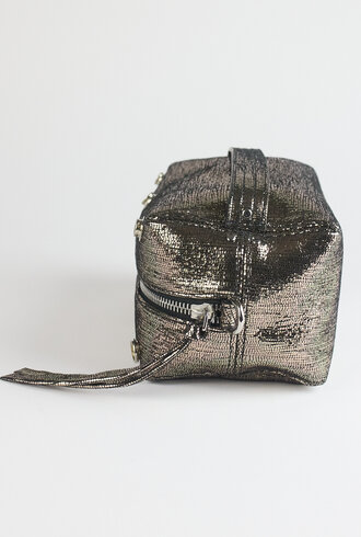 Jerome Dreyfuss Lucky Case Goatskin Champagne