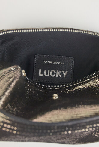 Jerome Dreyfuss Lucky Case Goatskin Champagne