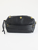Jerome Dreyfuss Lucky Case Goatskin Lame Noir Grain