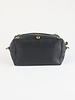 Jerome Dreyfuss Lucky Case Goatskin Lame Noir Grain