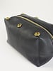 Jerome Dreyfuss Lucky Case Goatskin Lame Noir Grain