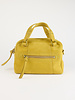 Jerome Dreyfuss Lucky Bowling Mini Buffalo Croco Print Mustard