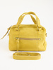 Jerome Dreyfuss Lucky Bowling Mini Buffalo Croco Print Mustard