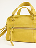 Jerome Dreyfuss Lucky Bowling Mini Buffalo Croco Print Mustard