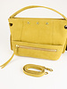 Jerome Dreyfuss  Lucky Hobo Bullskin  Croco Print Mustard