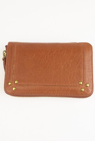 Jerome Dreyfuss Julien Lambskin Cognac