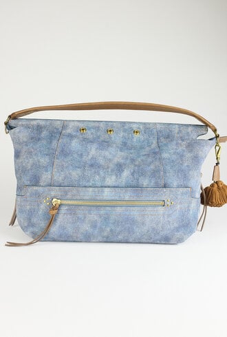 Jerome Dreyfuss  Lucky Hobo Large Split Suede WSH Jean's