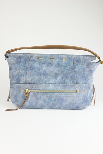 Jerome Dreyfuss  Lucky Hobo Large Split Suede WSH Jean's