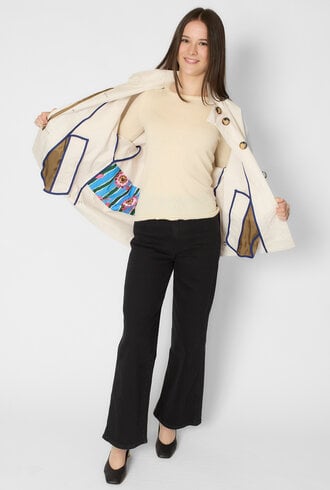 Pret Pour Partir Sacha Coat Creme