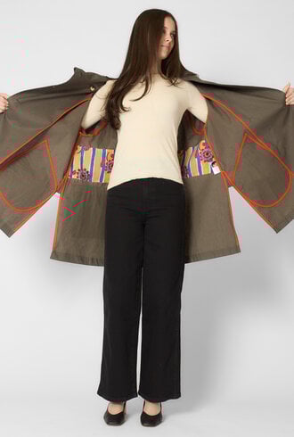 Pret Pour Partir Lena Lib Coat Kaki