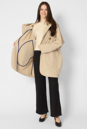 Pret Pour Partir Paola Ter Coat Sable