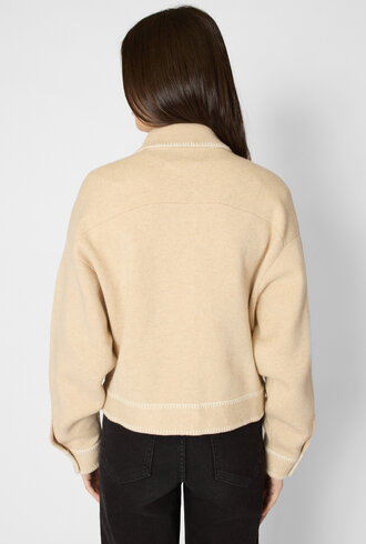 Kujten Area Organic Jacket Beige