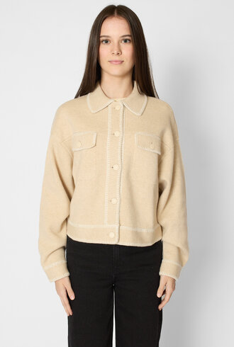 Kujten Area Organic Jacket Beige
