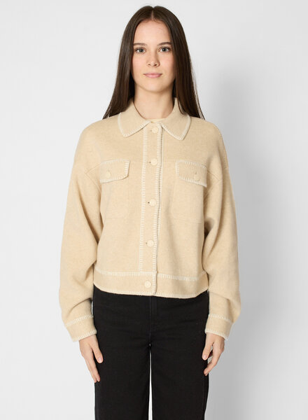 Kujten Area Organic Jacket Beige