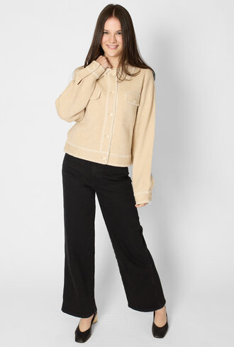 Kujten Area Organic Jacket Beige
