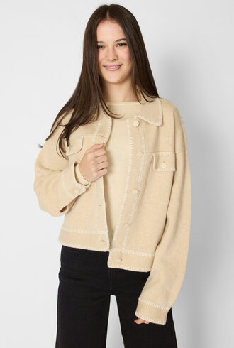 Kujten Area Organic Jacket Beige