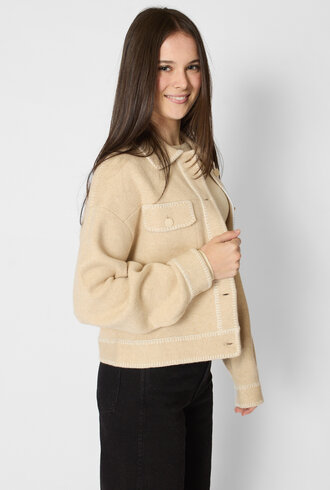 Kujten Area Organic Jacket Beige
