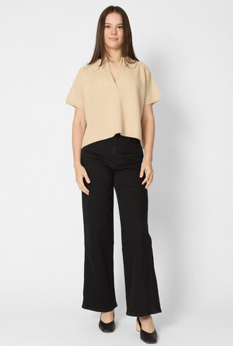 Kujten Aenor Organic Cashmere Sweater Beige