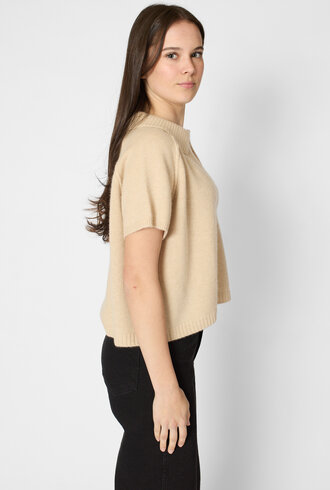 Kujten Aenor Organic Cashmere Sweater Beige