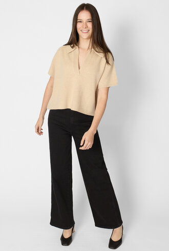 Kujten Aenor Organic Cashmere Sweater Beige