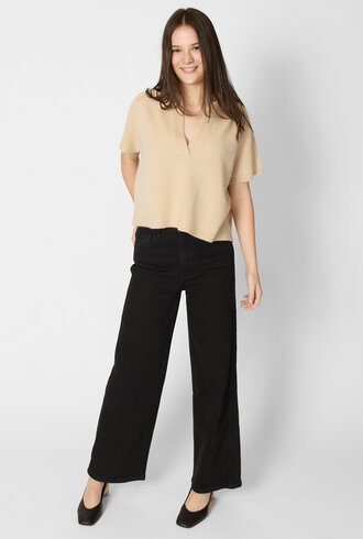 Kujten Aenor Organic Cashmere Sweater Beige