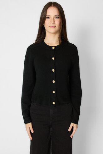 Kujten Caroline Cardigan Bijou Noir