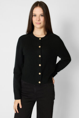 Kujten Caroline Cardigan Bijou Noir