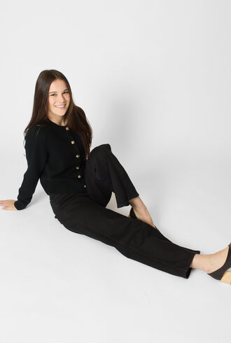 Kujten Caroline Cardigan Bijou Noir