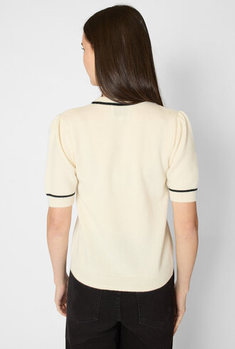 Kujten Soledad  Cashmere Pullover Blanc