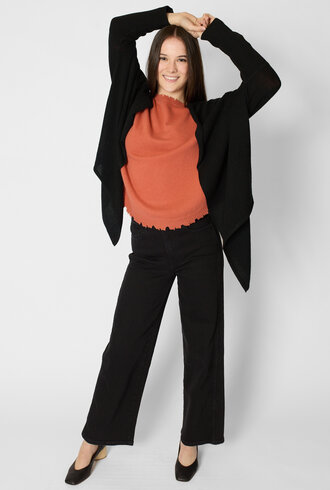 Kujten Louka Cashmere Vest Black