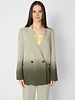Pomandere Degrate Slub Cotton Jacket Olive