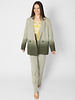 Pomandere Degrate Slub Cotton Jacket Olive